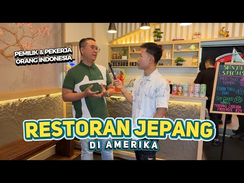 MAKAN DI RESTORAN JEPANG AMERIKA YANG PEMILIKNYA ORANG INDONESIA