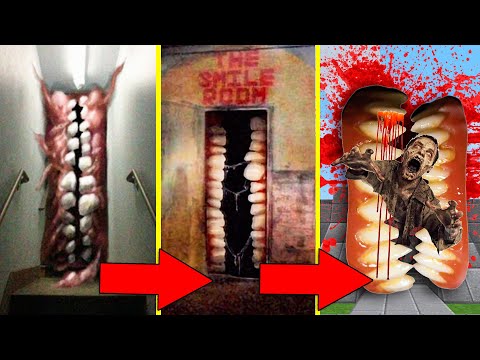 КАК МЕНЯЛСЯ SCP ЗУБАСТАЯ КОМНАТА И ЕГО ЖИЗНЕННЫЙ ЦИКЛ В МАЙНКРАФТ - ЭВОЛЮЦИЯ SMILE ROOM MINECRAFT