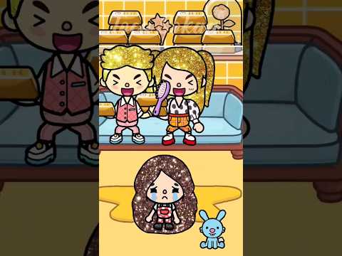 rich family?vs poor family?#tocaboca #shorts