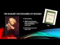 History of Dictionaries and Lexicography
