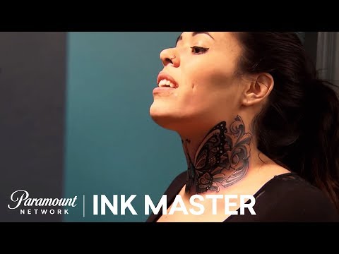 'Victorian Throat Tattoos' Elimination Tattoo Part II | Master vs. Apprentice (Season 6)