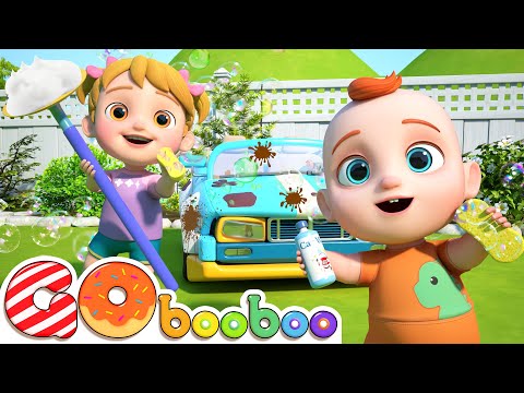 Bài hát rửa xe | Wash your car | GoBooBoo - Nhạc thiếu nhi Việt Nam