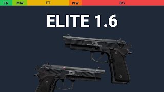 Dual Berettas Elite 1.6 Wear Preview