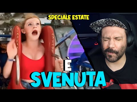 SVENIMENTO SULLE GIOSTRE - Try Not To Laugh Challenge SPECIALE ESTATE EP. 13