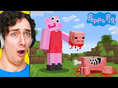 I Fooled My Friend as PEPPA PIG in Minecraft