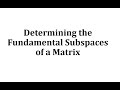 Linear Algebra Concepts and Applications