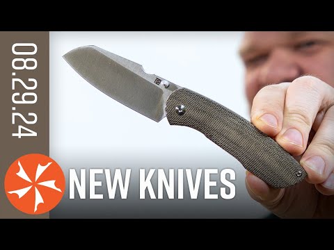 New Knives for the Week of August 29th, 2024 Just In at KnifeCenter.com