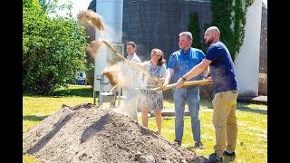 Spatenstich für den dritten Faulturm für die Kläranlage Speyer
