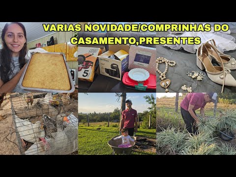 SO AGRADEÇER🙏😍COMPRINHAS NA SHOPEE/NOVOS ANIMAIS/PRESENTES QUE GANHAMOS🏡/NOSSO TRABALHO COM PLANTAS