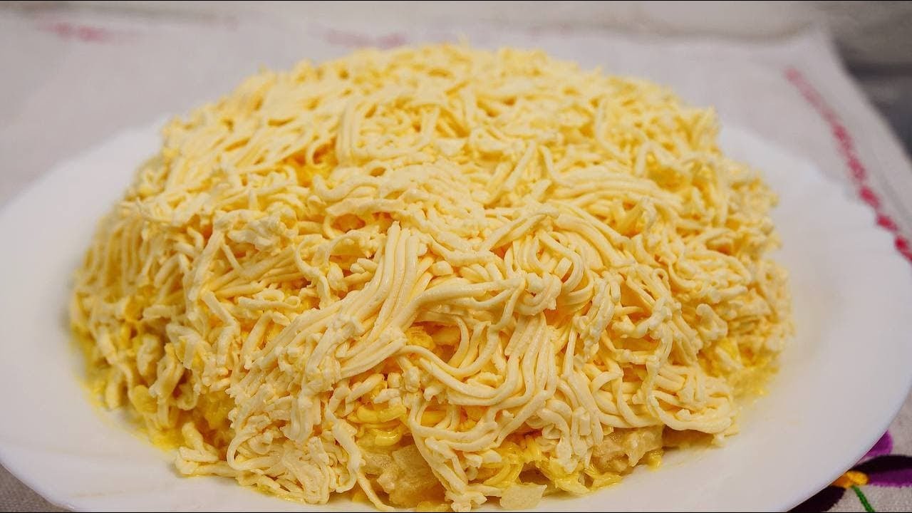 Салат, который ешь и не можешь остановиться! Объедение салат снежная красавица