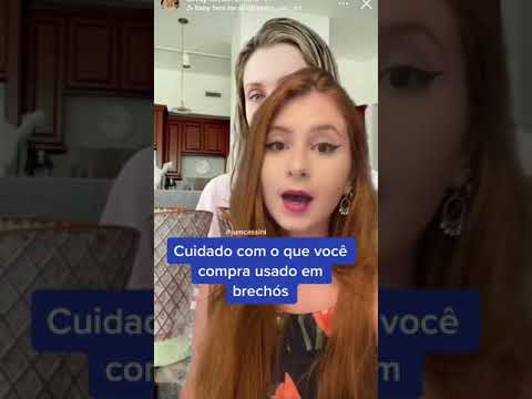 YOUTUBER BRASILEIRA COMPROU OBJETO AMALDIÇOADO EM BRECHÓ NOS EUA? #shorts