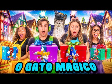 A AVENTURA DO GATO MÁGICO do Gato Galactico + Música O Gatinho Mágico