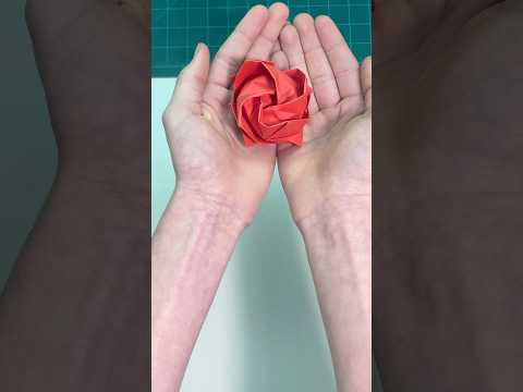 Origami Kawasaki Rose Making🌹