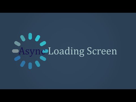 Unreal Engine Async Loading Screen Plugin