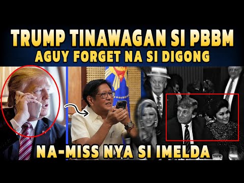 Forget Digong! Trump si PBBM ang tinawagan kinumusta pa ang kaibigan na si Imelda!