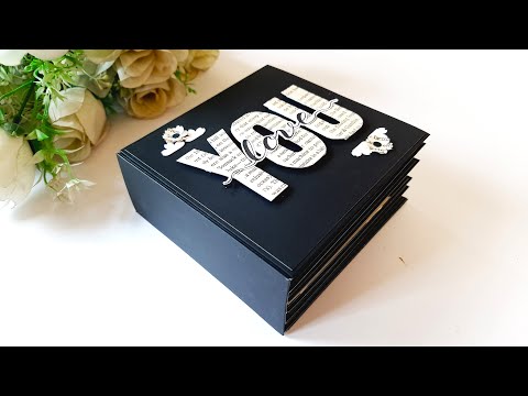 Beautiful DIY Scrapbook | Memories Scrapbook Idea | Handmade Gift Idea | Tutorial