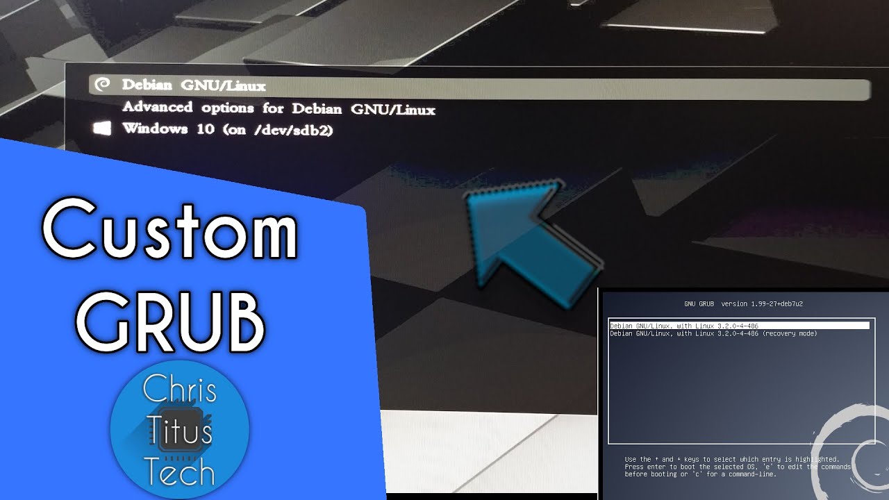 Custom Grub Boot Menu - Chris Titus Tech