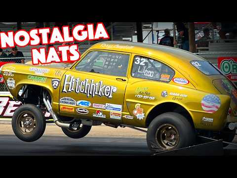 Drag Racing HISTORY Lives On at the 2025 NHRA Nostalgia Nationals!