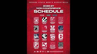 Fresno State at San Jose State recap and Fresno State's 26-27 ooc basketball schedule