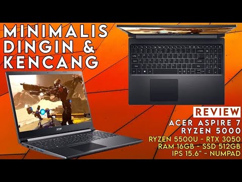 (INDONESIAN) Sekencang Laptop Gaming, Harga Bersahabat: Review Acer Aspire 7 (A715-42G)