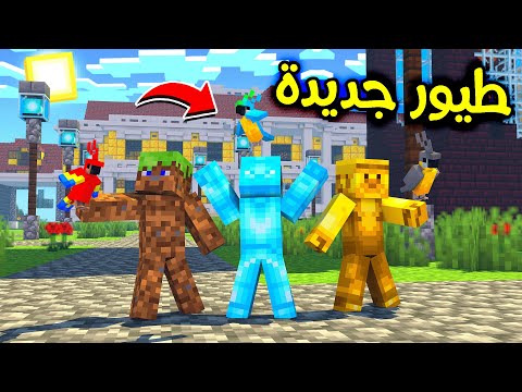 فلم ماين كرافت : طيور ببغاء للجميع؟!! 😍🔥