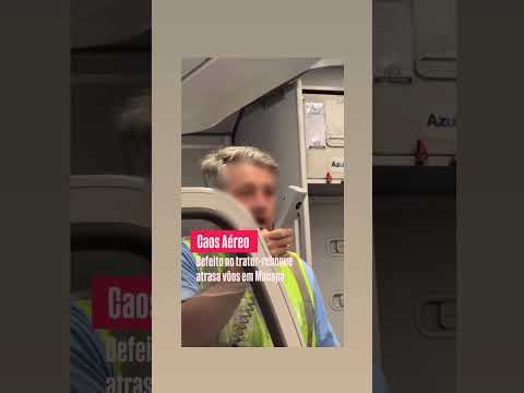 Azul manda passageiros “se virarem” após atraso em voo✈️