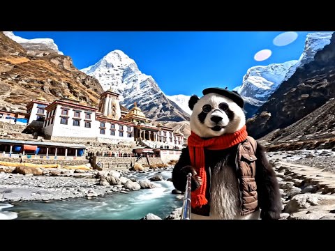 Panda 🐼 Pahunch Gaya Badrinath Dham 🛕 || Vlog by panda 🐼