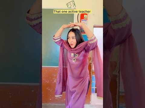 That one active teacher ๐ #shorts #viral #explorepage #relatable
