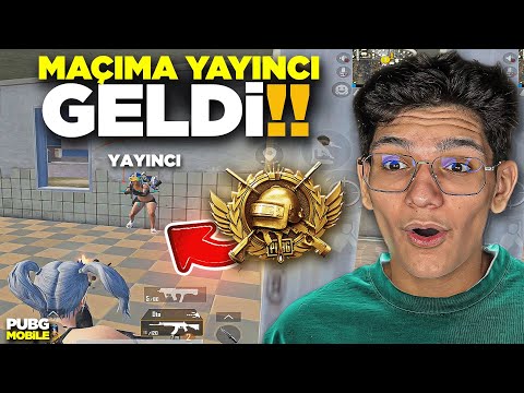 MAÇIMA YAYINCI GELDİ! FATİH LİGİ MAÇ - PUBG MOBİLE