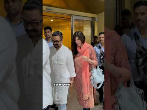 Aamir Khan With Gf Gauri Walk Hand In Hand At Aie