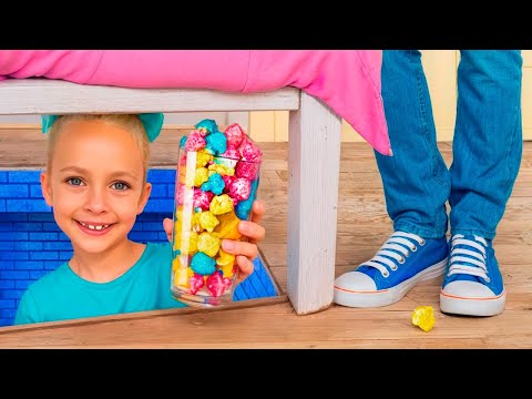 Desafio Quarto Secreto em Três Cores para crianças