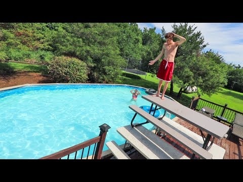 DIY DIVING BOARD!
