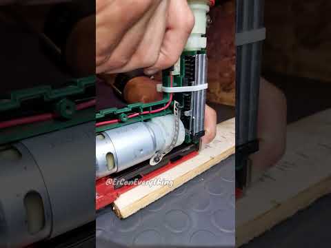 Parkside Cordless Stapler Working Principle at Slow Motion