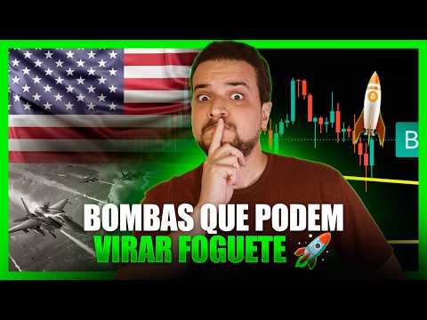 GUERRA NÃO DERRUBA BITCOIN! TROQUE BOMBAS PELO FOGUETE 🚀