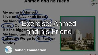 Exercise: Ahmed and his Friend