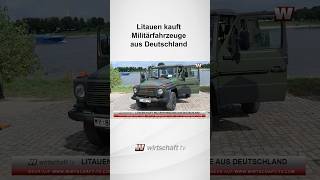 Litauen kauft Militärfahrzeuge aus Deutschland #litauen #militär #rüstung