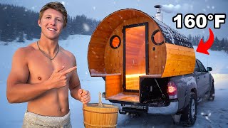 Building a Luxury Sauna for my Truck (Start to Finnish)