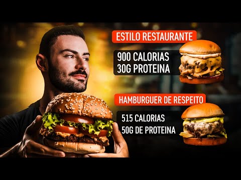 HAMBURGUER FIT COM 50G DE PROTEÍNA | DÁ PRA COMER TODO DIA