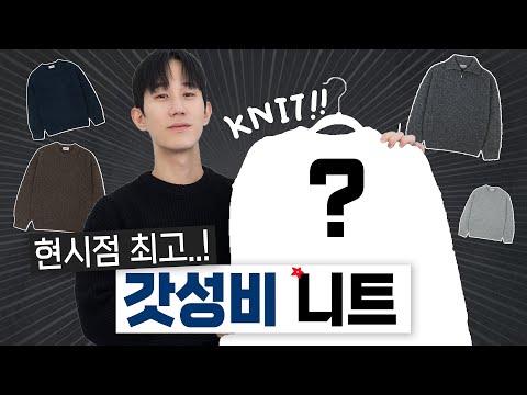 현시점 최고 갓성비 니트 추천💥