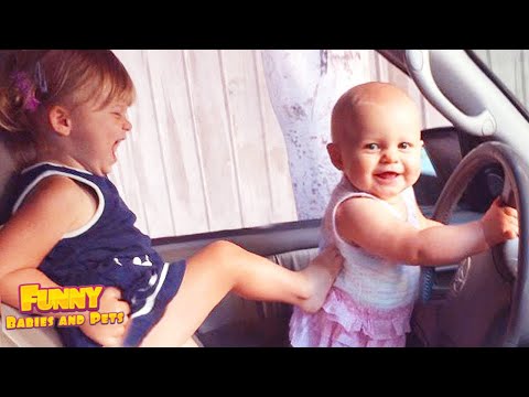 TRY NOT TO LAUGH  😂 Funny Trouble Sibling Babies | Funny Baby Videos