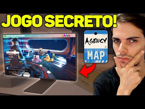 ACHEI O JOGO ESCONDIDO NO MAPA AGENCY DO CS2! 😱