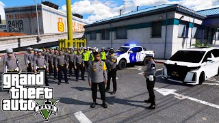 Jenderal Turun Ke Olah TKP Dan Pimpin Patroli Jalan || GTA 5 Mod Polisi Indonesia