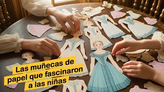 El Juguete de Papel que Enloqueció a las Niñas Victorianas (¡y aún sorprende!)