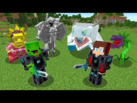Custom Bosse Aber Ich Habe OP Waffen - Minecraft