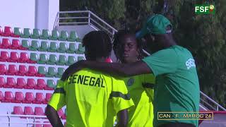 CAN féminine Maroc 2024: Séance d'entraînement des lionnes au Centre Fédéral de Saïdia
