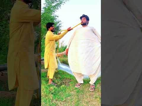 Admi Tubewell ka pani pee giya😳 #funny #vfxshorts