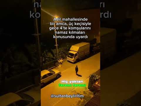 Namaz İçin Uyaran Dayı Sosyal Medyada Gündem Oldu!