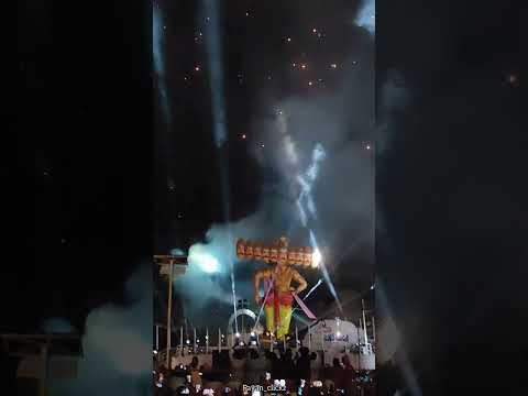 At This Place a Spectacular Light & Firecrackers Show is Performed Before  Ravan Dahan #shortsvideo