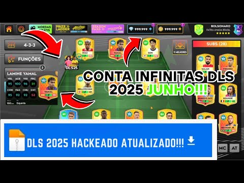 Como Ter Dinheiro Infinito no Dream League Soccer 25!! - DLS 2025!!!