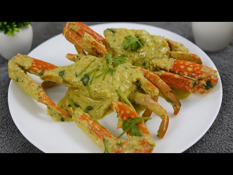 🦀 Creamy and Spicy Crab Masala